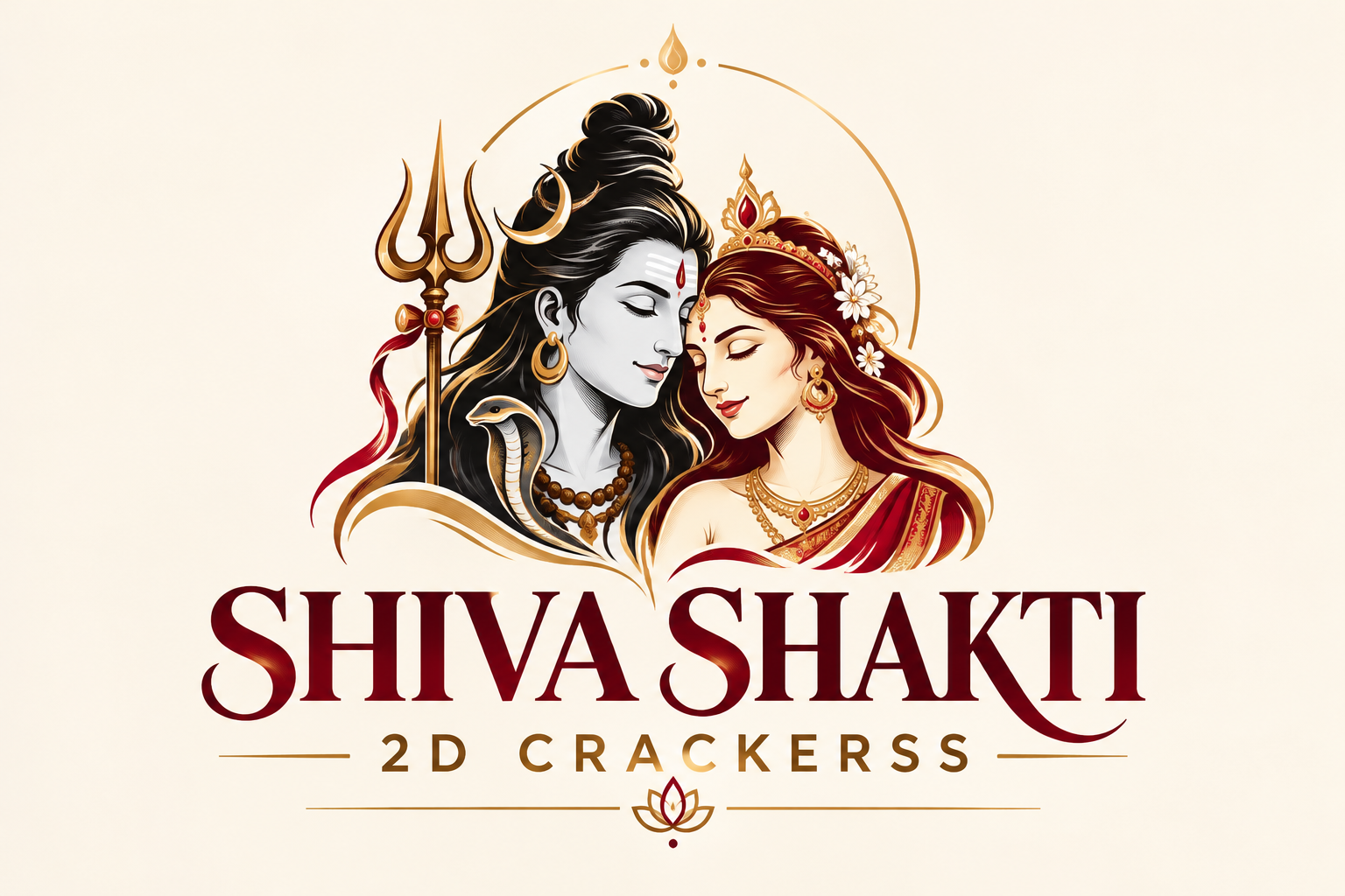 Shiva Shakti 2D Crackers logo
